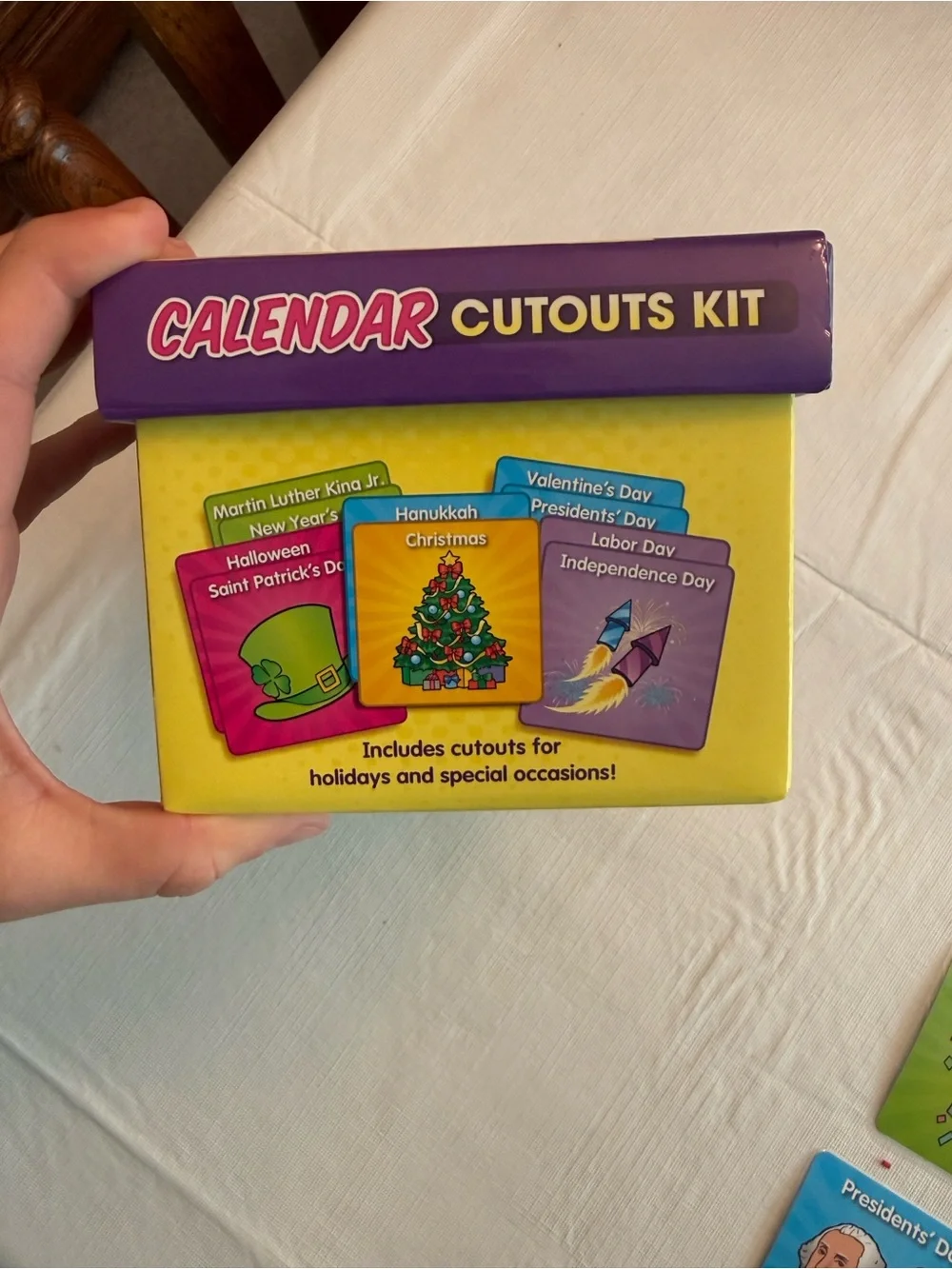 Classroom Calendar Cutouts Kit